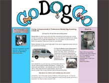 Tablet Screenshot of godoggroom.com